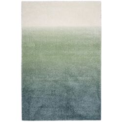 Ковер с длинным ворсом Ikea Hotellrum 133x195 (Синий/Зелено-Белый)