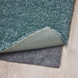 Covor cu fir lung Ikea Hotellrum 160x230 (Albastru/Verde-Alb) Thumb
