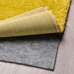 Covor cu fir lung Ikea Hotellrum 160x230 (Albastru/Verde-Galben) Thumb