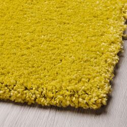 Covor cu fir lung Ikea Hotellrum 160x230 (Albastru/Verde-Galben) Thumb