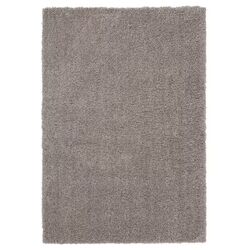 Ковер с длинным ворсом Ikea Vindebak 133x195 (Светло-бежевый)