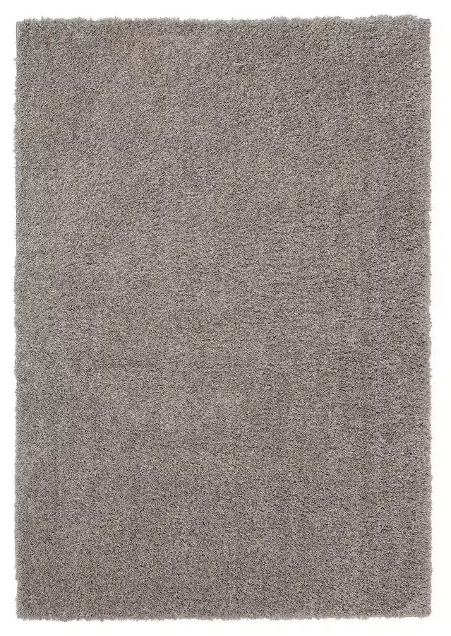 Ковер с длинным ворсом Ikea Vindebak 133x195 (Светло-бежевый)