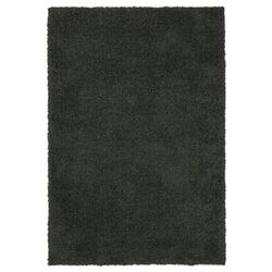 Ковер с длинным ворсом Ikea Vindebak 133x195 (Темно-зеленый)