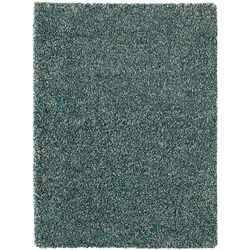 Ковер с длинным ворсом Ikea Vindum 133x180 (Сине-зеленый)