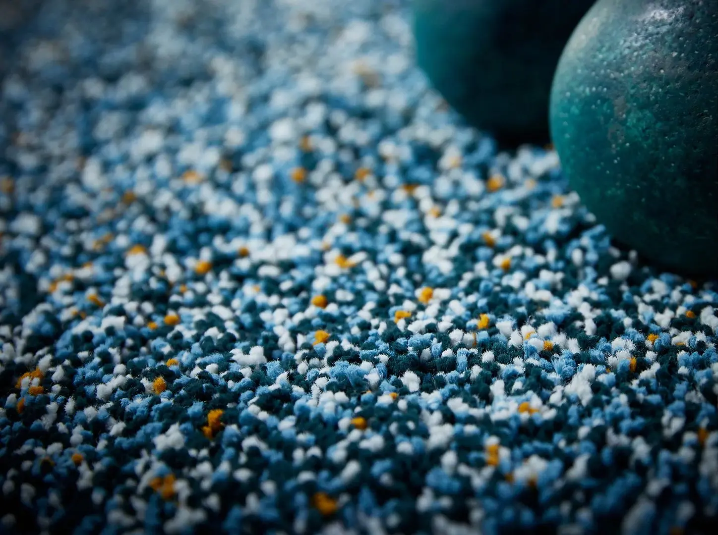 Ковер с длинным ворсом Ikea Vindum 133x180 (Сине-зеленый) - 4