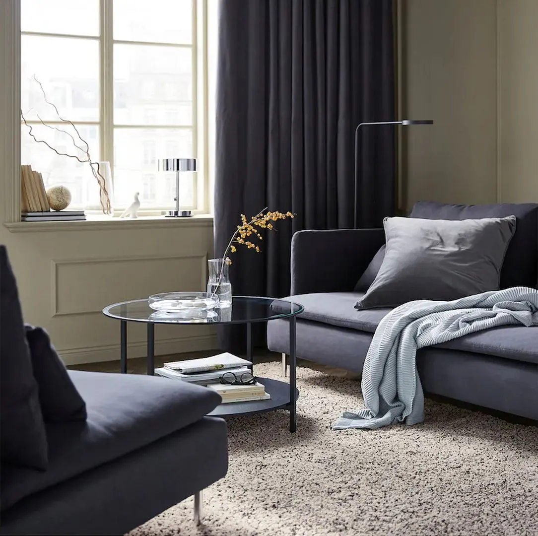 Covor fir lung Ikea Vindum 200x270 (Alb) - 11