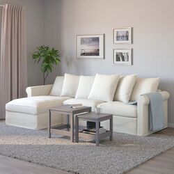 Covor fir lung Ikea Vindum 200x270 (Alb) Thumb