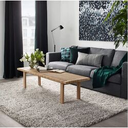 Covor fir lung Ikea Vindum 200x270 (Alb) Thumb