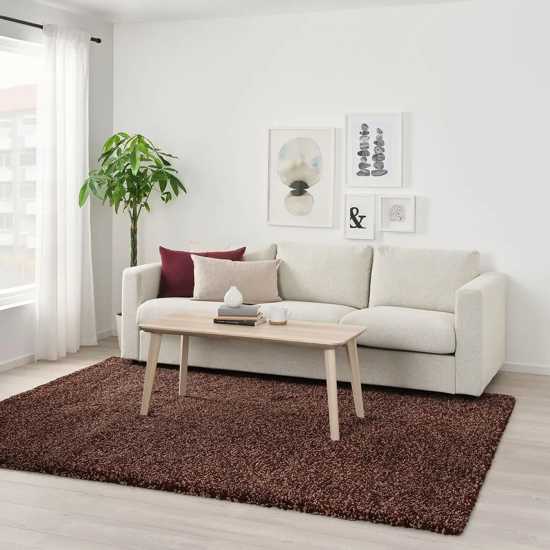 Covor fir lung Ikea Vindum 200x270 (Maro) - 4