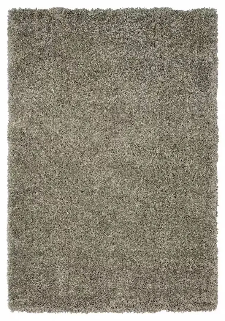 Ковер с длинным ворсом Ikea Vollerslev 133x195 (Серо-Зеленый)