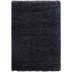 Ковер с длинным ворсом Ikea Vollerslev 133x195 (Темно-синий)