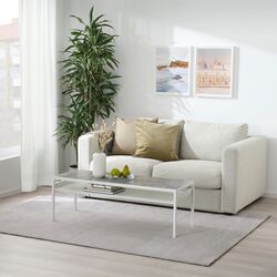 Covor cu fir scurt Ikea Knardrup 133x195 (Gri) Thumb
