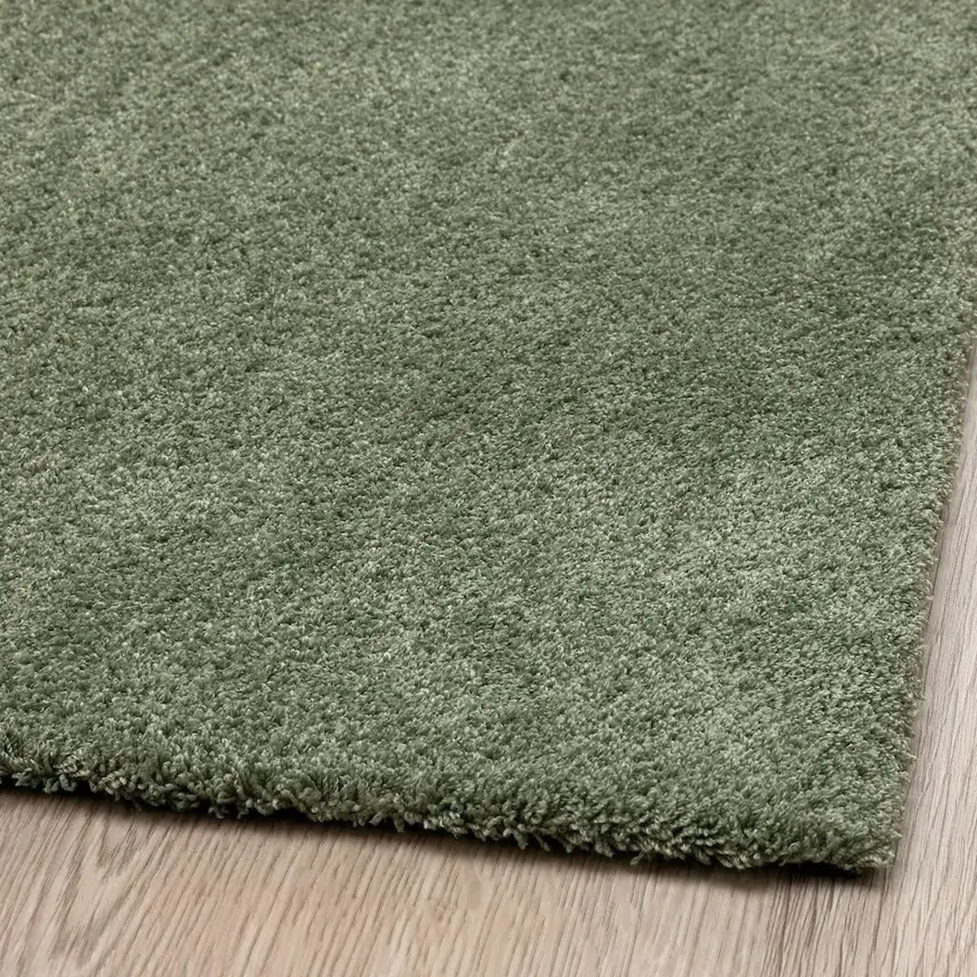 Ковер с коротким ворсом Ikea Knardrup 133x195 (Светло-зеленый/Зеленый) - 2