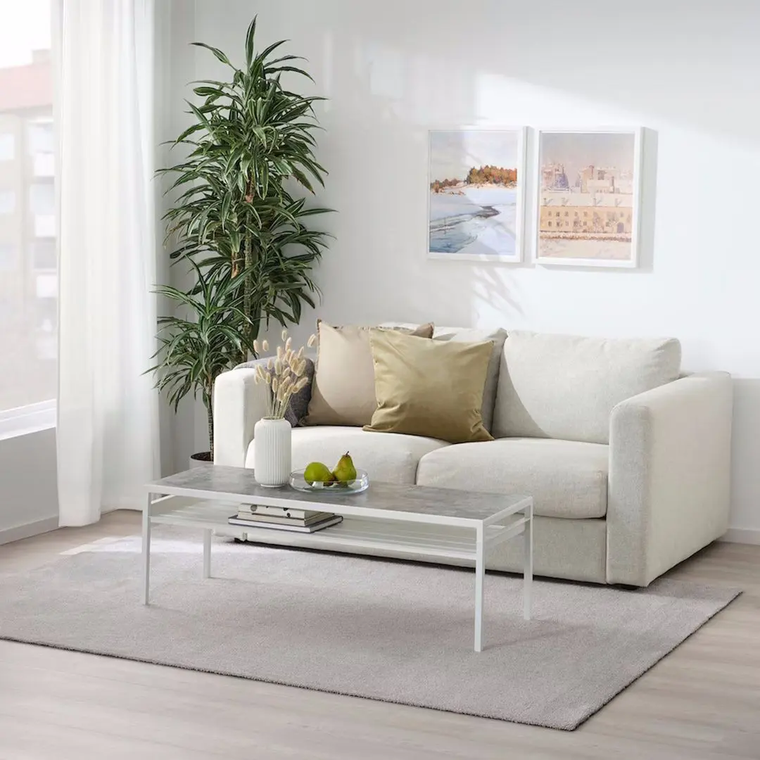 Covor fir scurt Ikea Knardrup 160x230 (Gri) - 4
