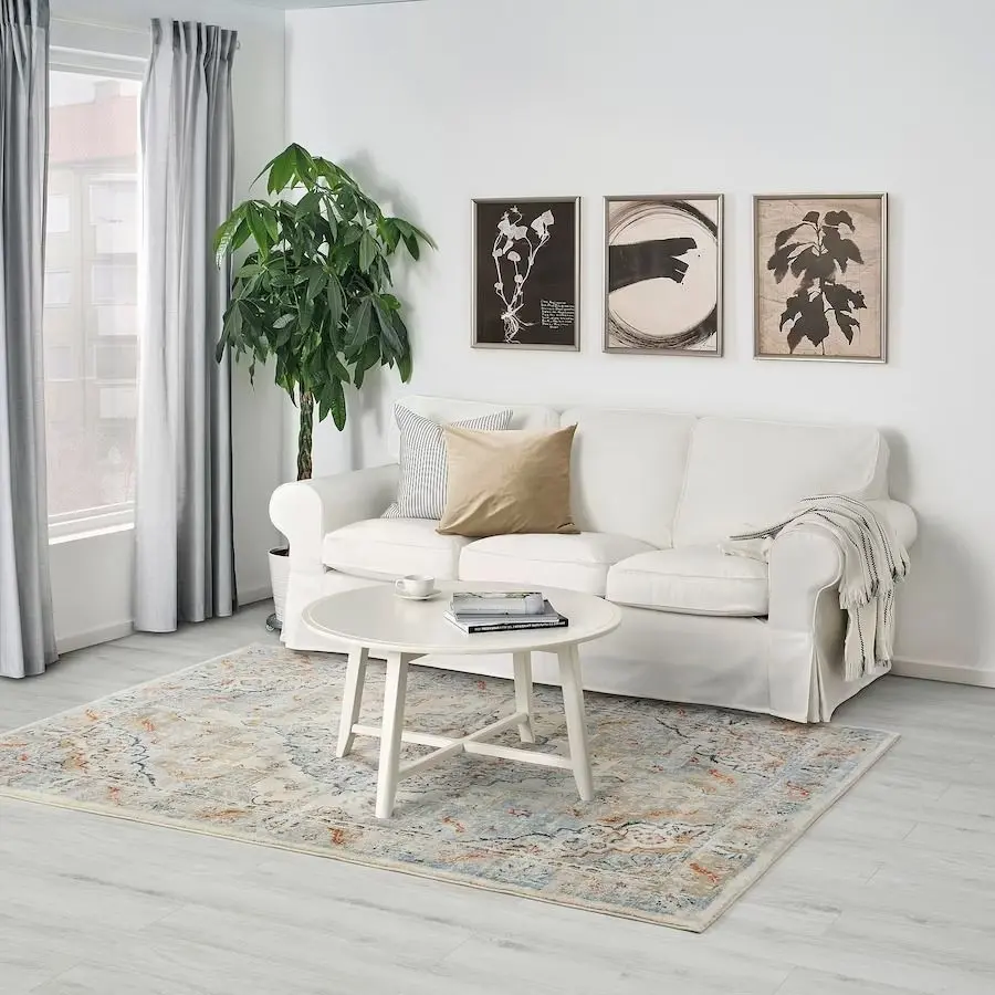 Кoвер с коротким ворсом Ikea Onsevig 160х235 (Разноцветный) - 2