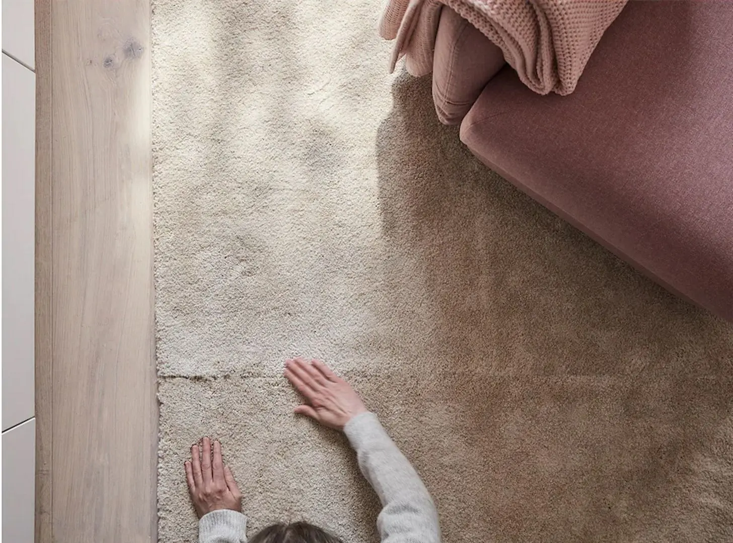 Covor cu fir scurt Ikea Stoense 133x195 (Verde Deschis) - 4