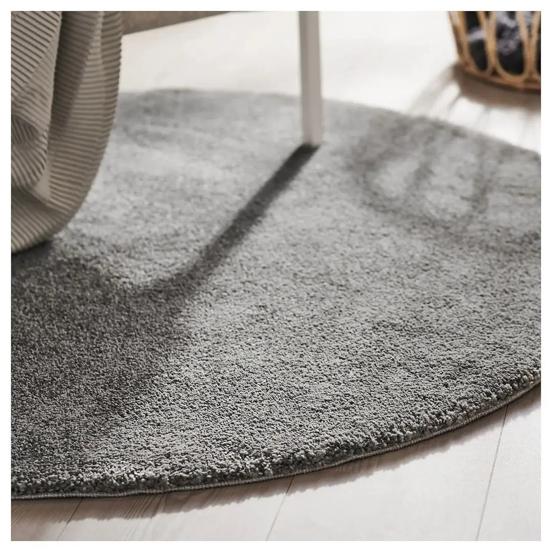 Covor fir scurt Ikea Stoense 195 cm (Gri Mediu) - 4