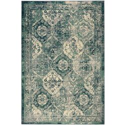 Ковер с коротким ворсом Ikea Vonsbak 133x195 (Зеленый)