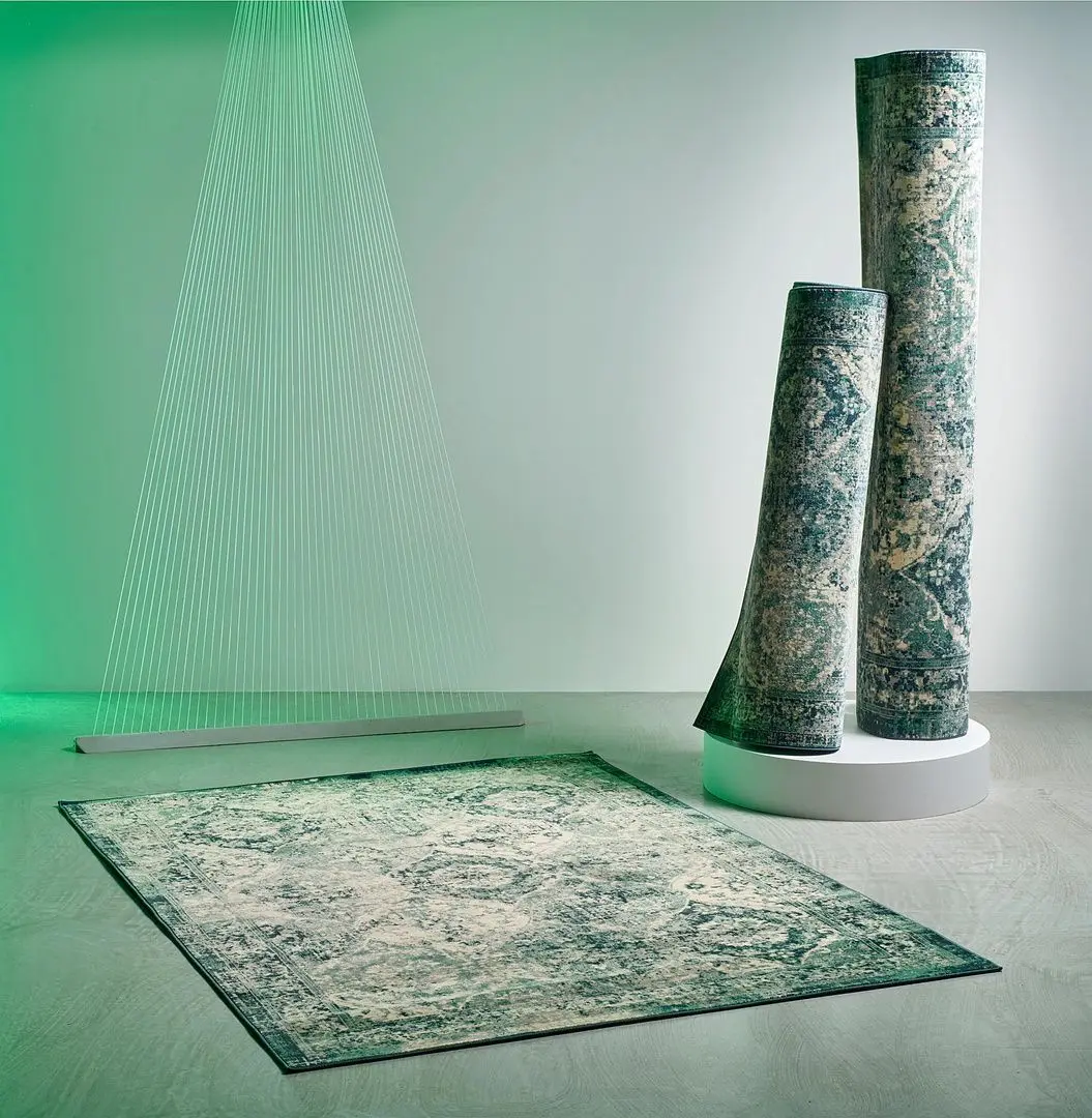 Covor fir scurt Ikea Vonsbak 133x195 (Verde) - 6