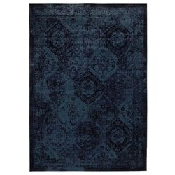 Кoвер с коротким ворсом Ikea Vonsbak 170х230 (Темно-синий)