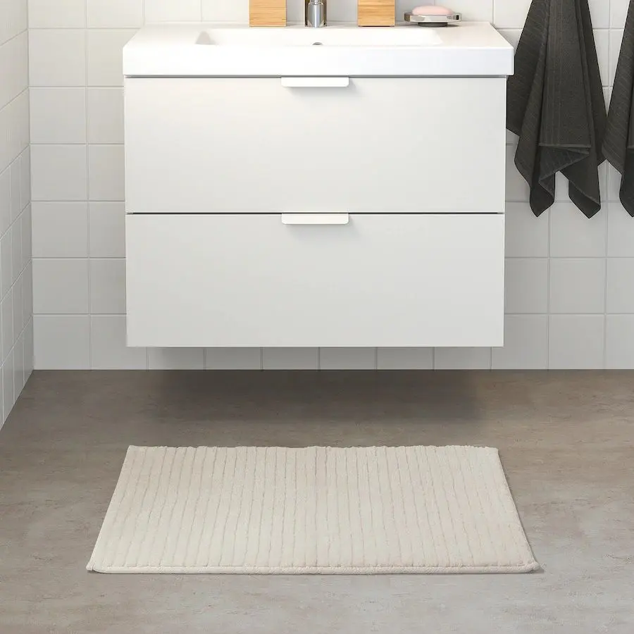 Covoraş baie Ikea Brinasen 50x80 (Alb) - 2