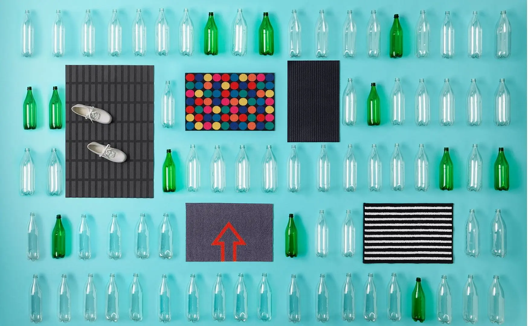 Covor intrare Ikea Kristrup 35x55 (Albastru Inchis) - 4