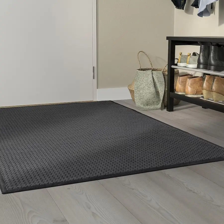 Covor intrare Ikea Vattenverk 100x150 (Gri Inchis) - 3