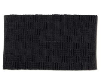 Covoras pentru baie Kela Leana 100x60 (Black)