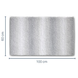 Covoras pentru baie Kela Ombre 60x100 (Grey) Thumb