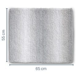 Covoras pentru baie Kela Ombre 65x55 (Grey) Thumb