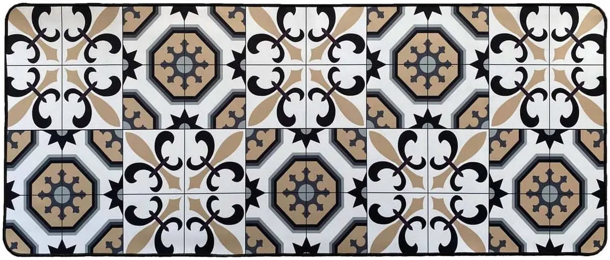 Коврик антискользящий для ванной Luance Carmen 55859 50x120cm (Pattern)