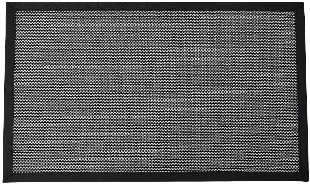 Коврик антискользящий Luance John 45x80cm (Black/Silver)