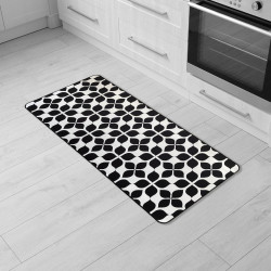 Коврик антискользящий Luance Marta 50x120cm (Black/White) Thumb