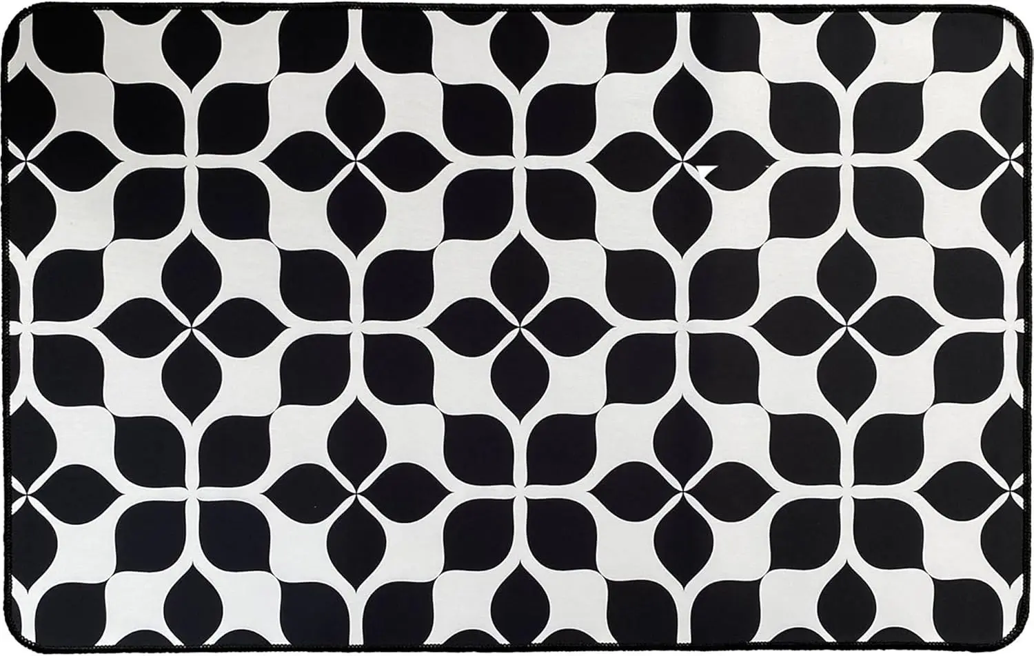 Коврик антискользящий Luance Marta 50x80cm (Black/White)