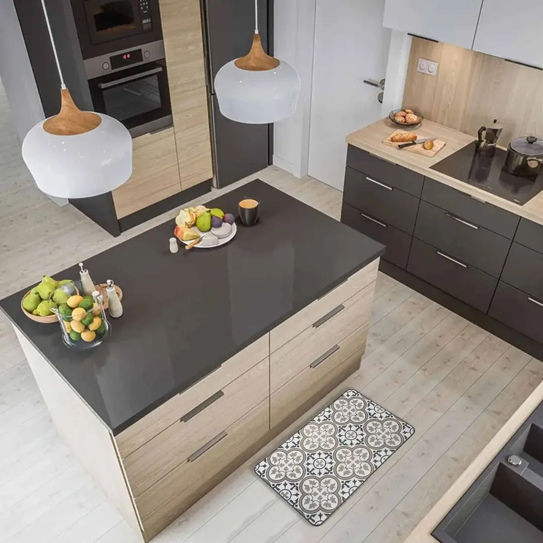 Covoras antiderapant Luance Paco 50x80cm (Blue/Grey)