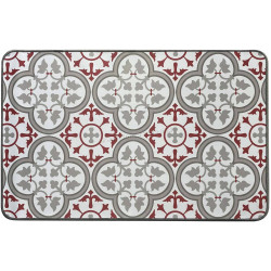 Коврик антискользящий Luance Paco 50x80cm (Rouge/Grey)