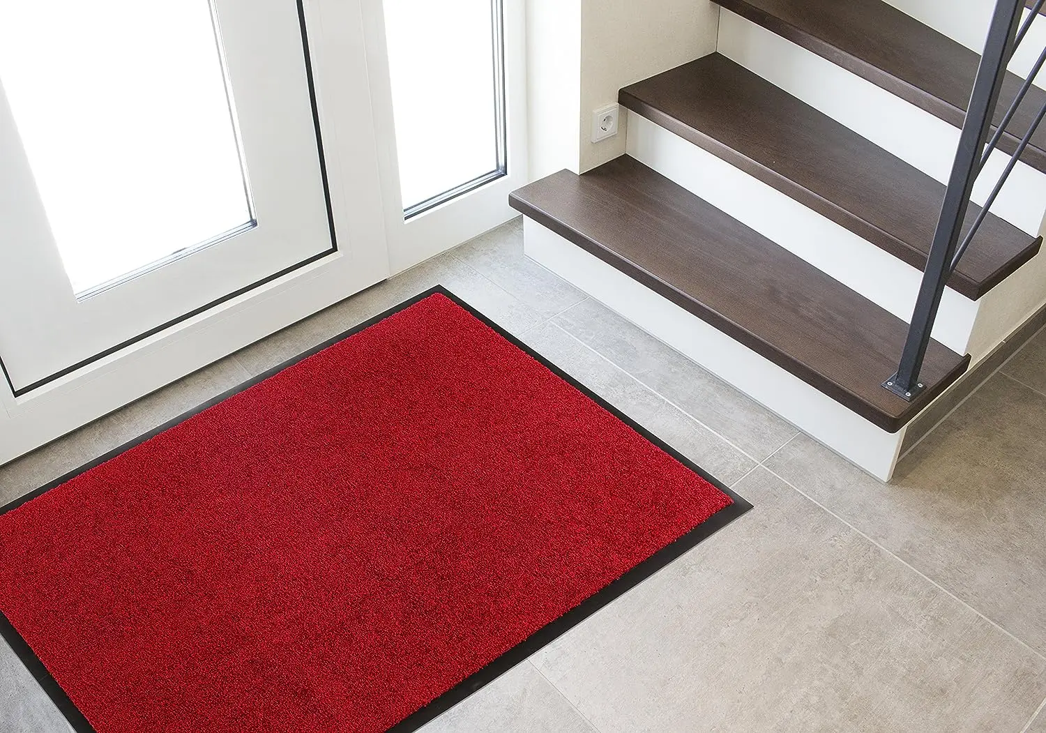 Covor intrare Luance Baptiste 40x60 cm (Red) - 4