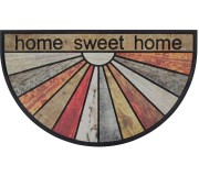 Covor intrare Luance Half Moon Home Sweet Home 45x75cm