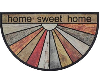 Covor intrare Luance Half Moon Home Sweet Home 45x75cm