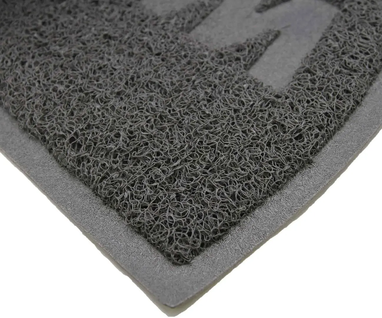 Коврик придверный Luance Half Moon Welcome 45x75cm (Grey)