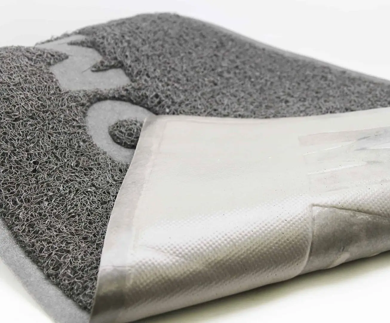 Коврик придверный Luance Half Moon Welcome 45x75cm (Grey)