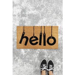 Коврик придверный Luance Hello 33x60cm (Brown/Black) Thumb
