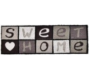 Covor intrare Luance Sweet Home 25x75cm (Grey)