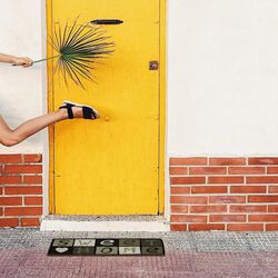 Covor intrare Luance Sweet Home 25x75cm (Grey) Thumb