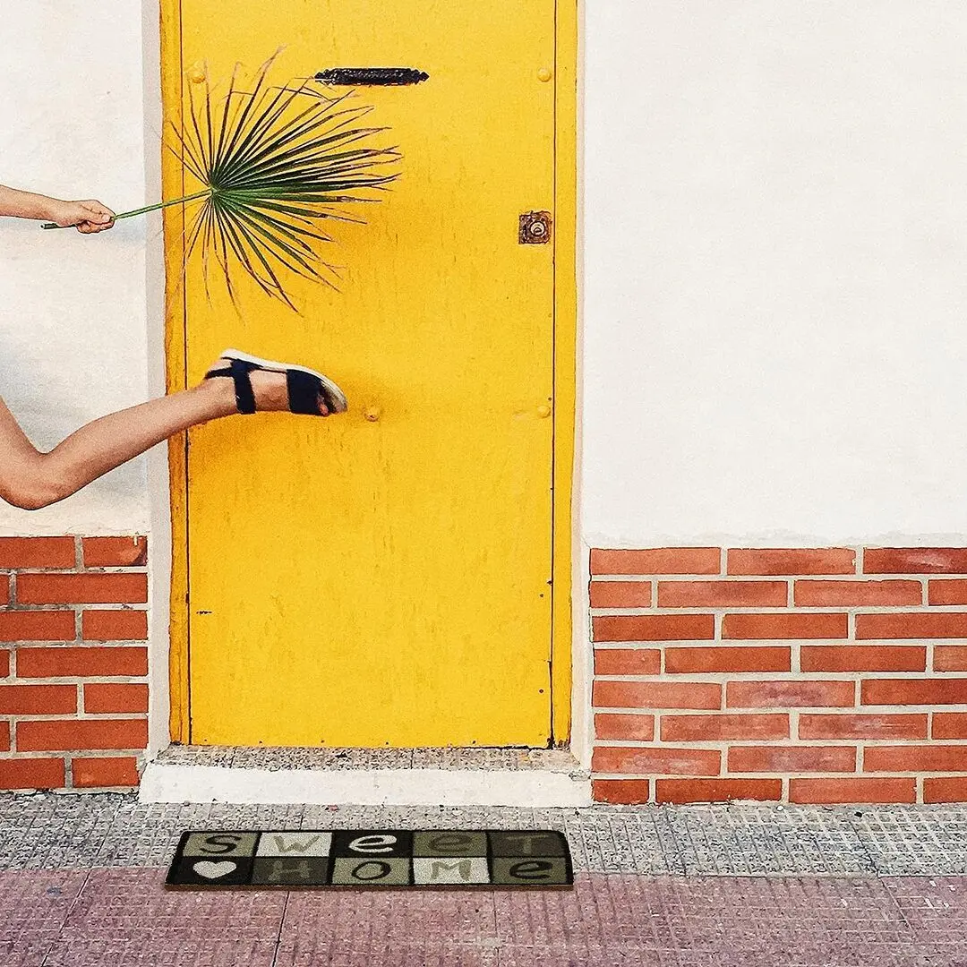 Covor intrare Luance Sweet Home 25x75cm (Grey)