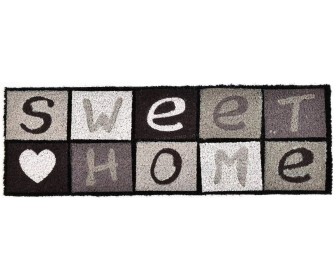 Covor intrare Luance Sweet Home 25x75cm (Grey)