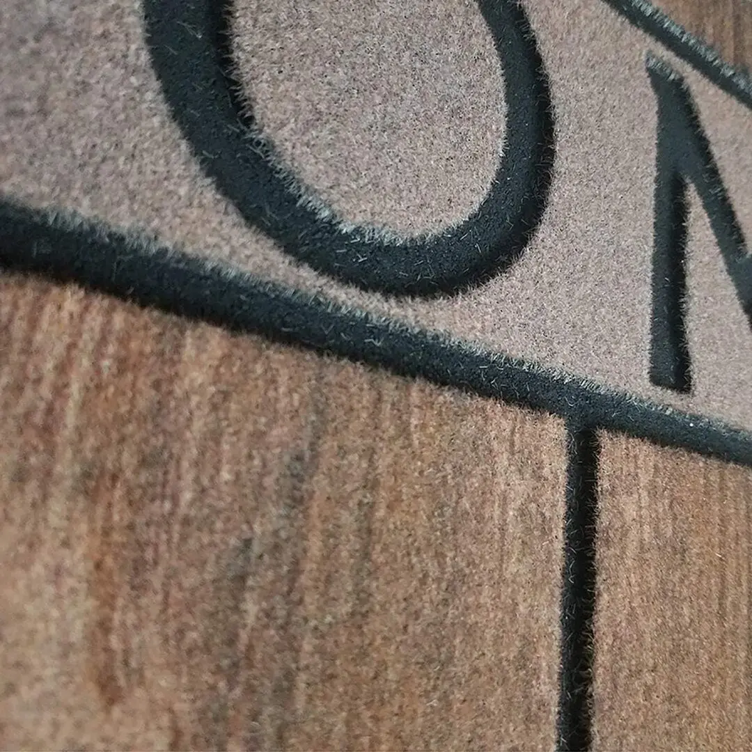 Коврик придверный Luance Wood effect Home 45x75cm (Grey)