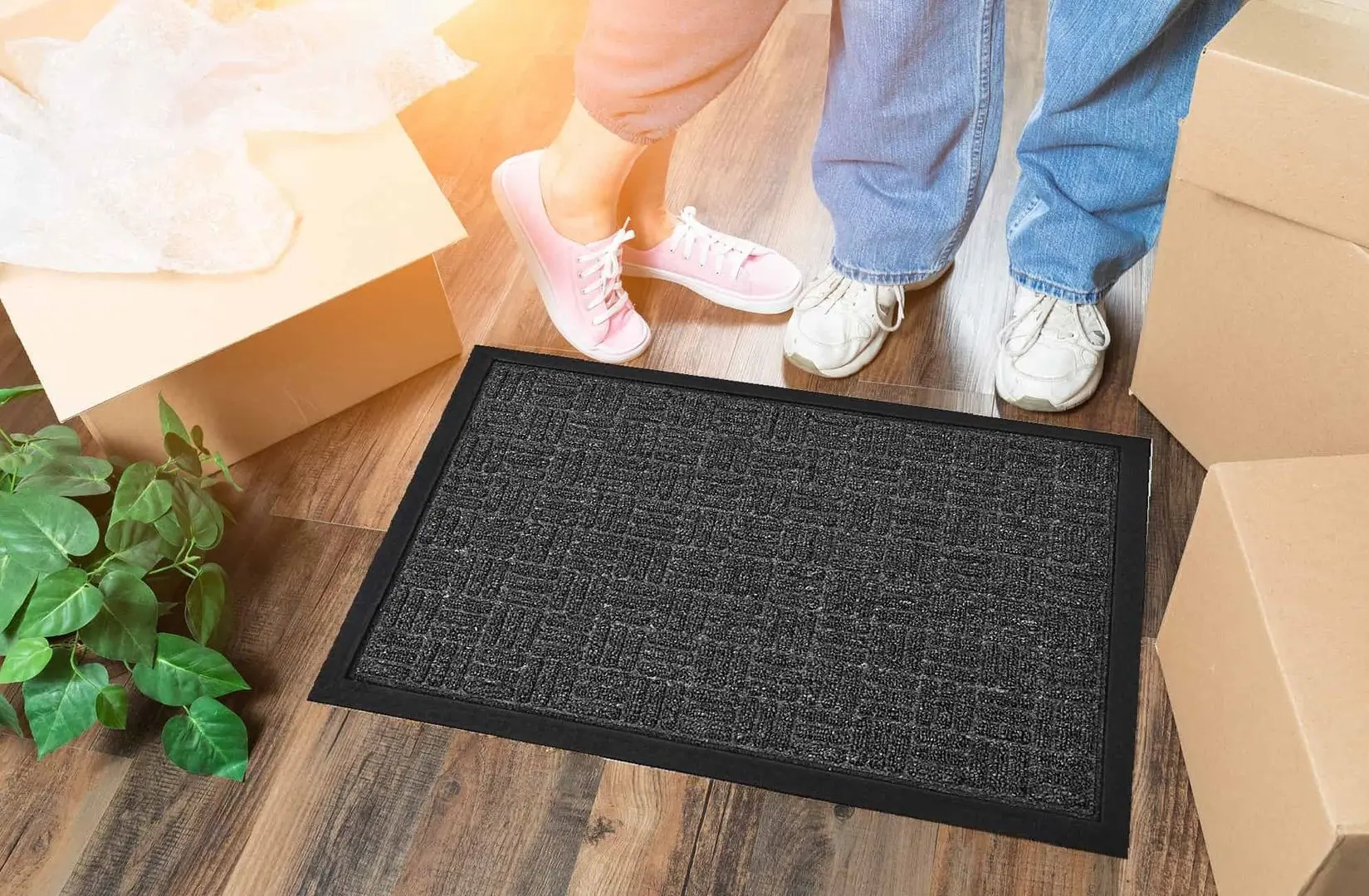 Коврик придверный Luance Yvan 40x60cm (Dark Grey)