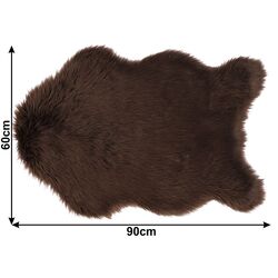 Covoras decorativ Mobhaus Ebony Typ 3 60x90 (Brown) Thumb