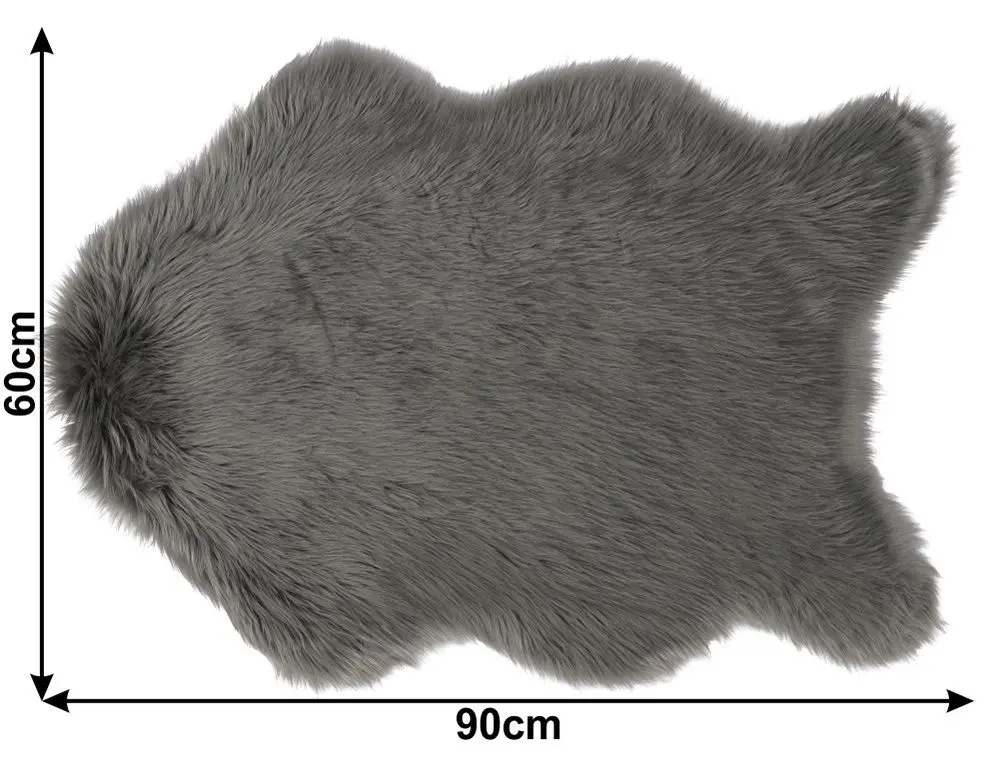 Декоративный коврик Mobhaus Ebony Typ 5 60x90 (Gray)